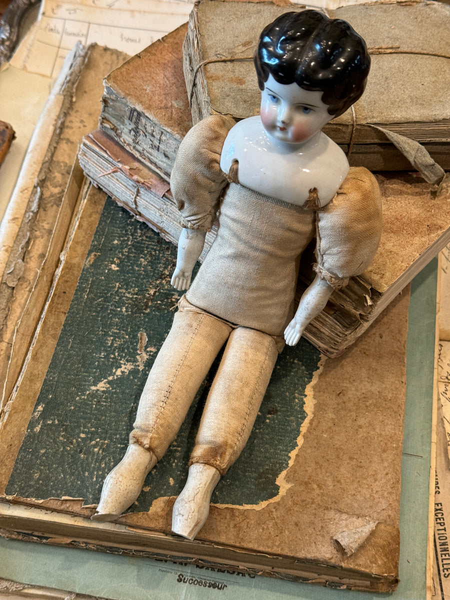 Vintage Doll Used Porcelain Dolls Vintage Handcrafted Collectable