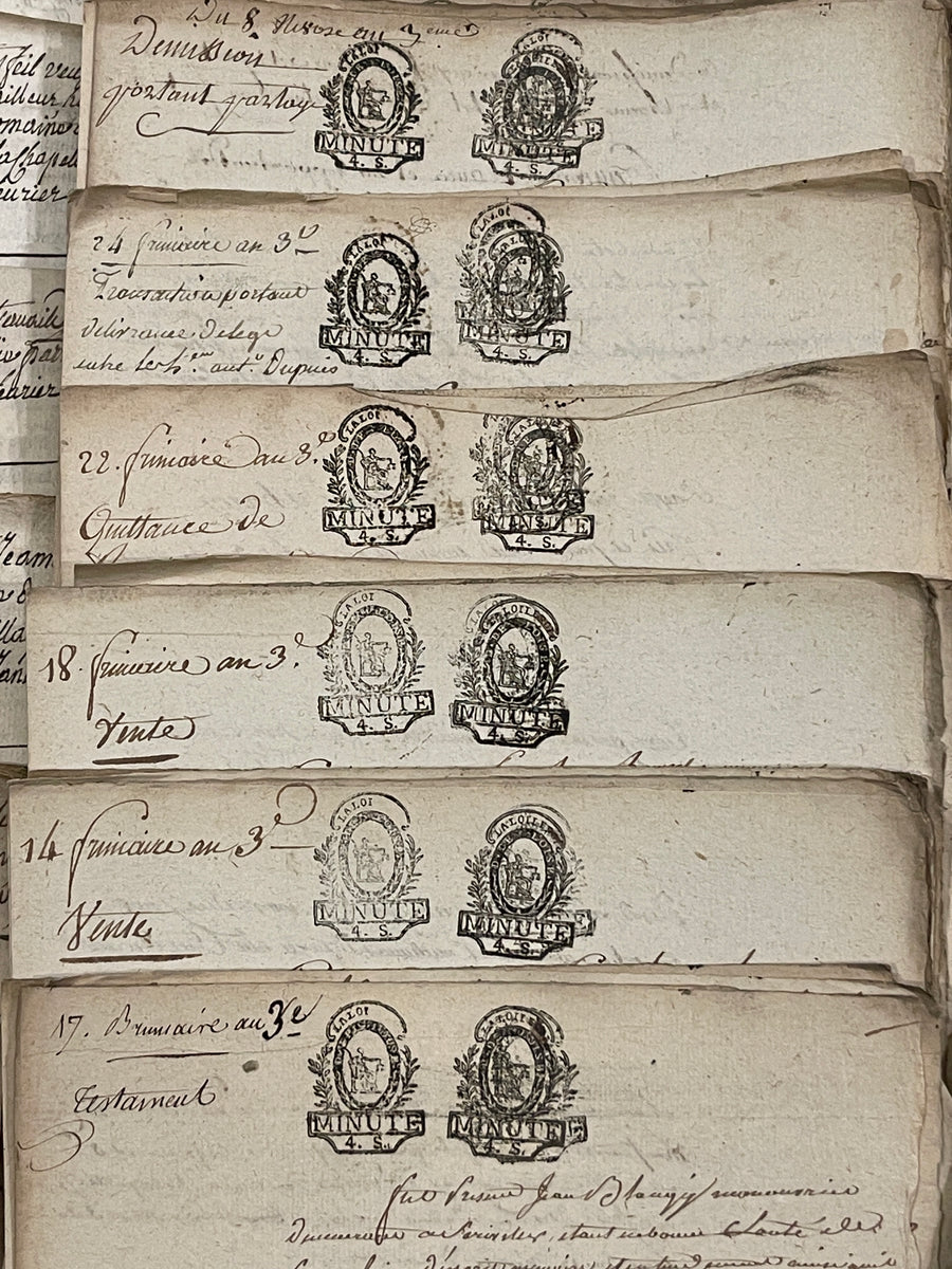 Antique French Ephemera – Monahan Papers