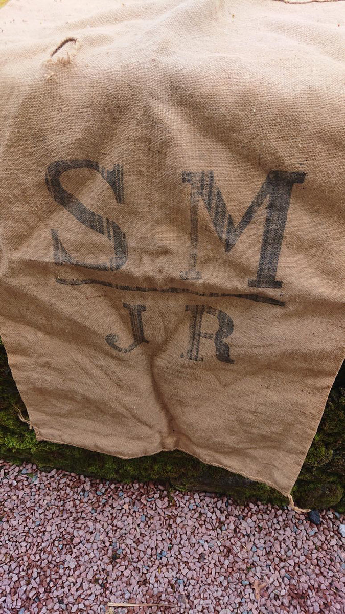 Antique 19th Century French Linen and Hemp Sack – Monahan Papers