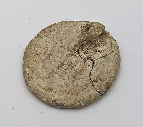 RARE 13TH / 14TH Century Medievel Fleur-De-Lis and intaglio Letter Seal