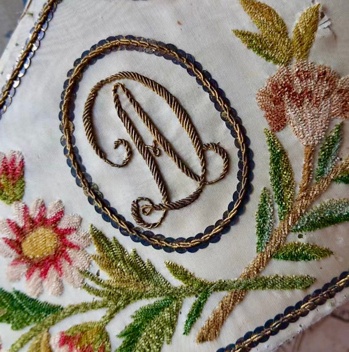 1700's Beautiful Textile French Confection