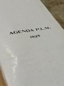 Antique 1925 Decorative French Agenda
