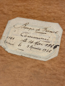 1926 Banque de France Notebook