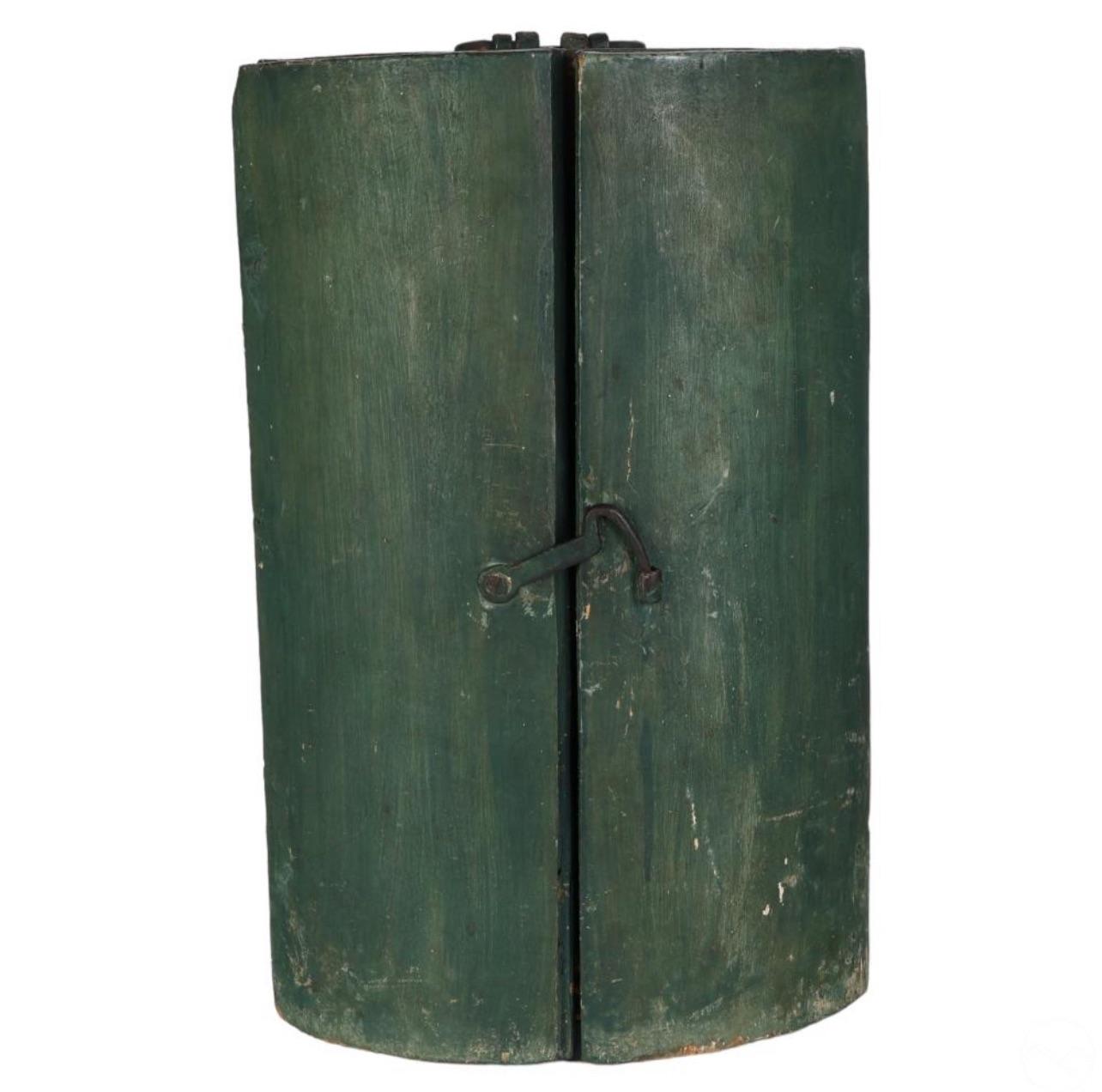Early 1800's Italian Antique Niche Travel Altar Casket