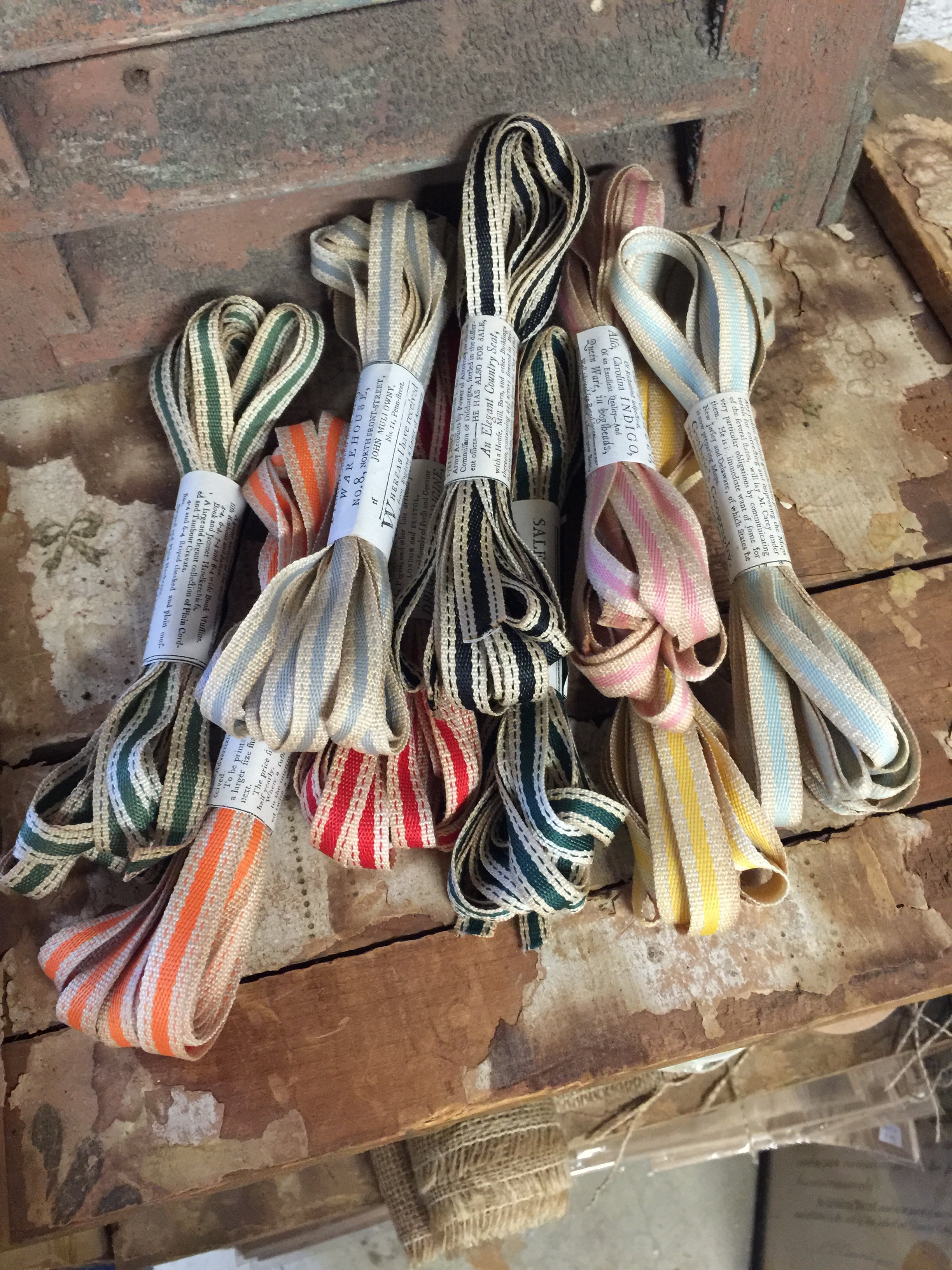 Stitched Edge Style Ribbons