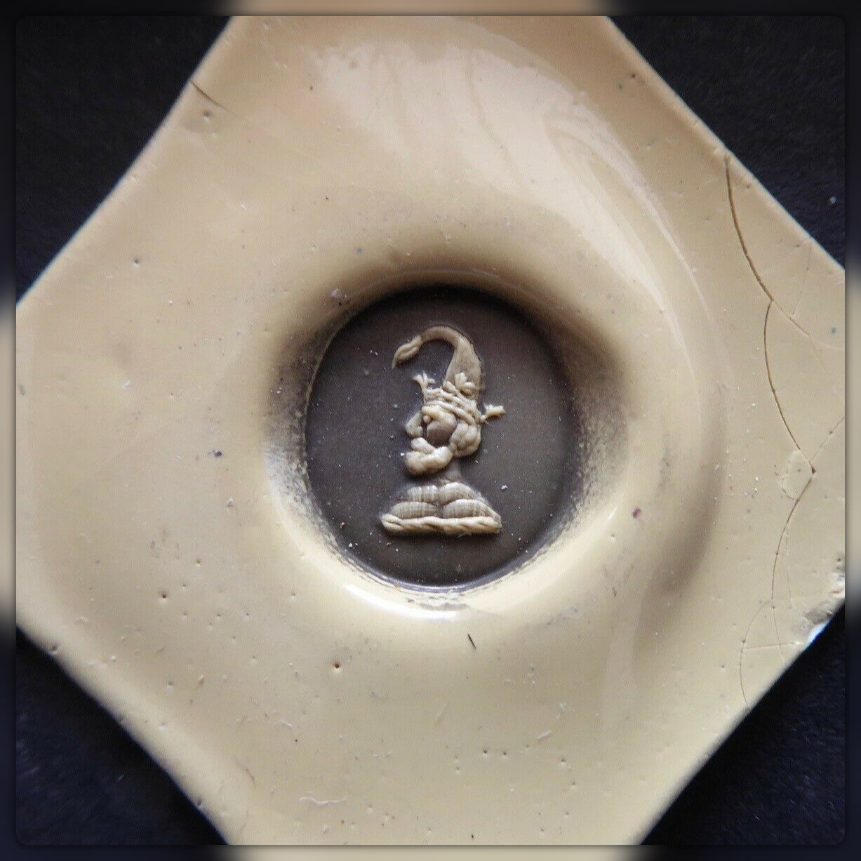 Rare White Wax Seal Impressions - 1800's