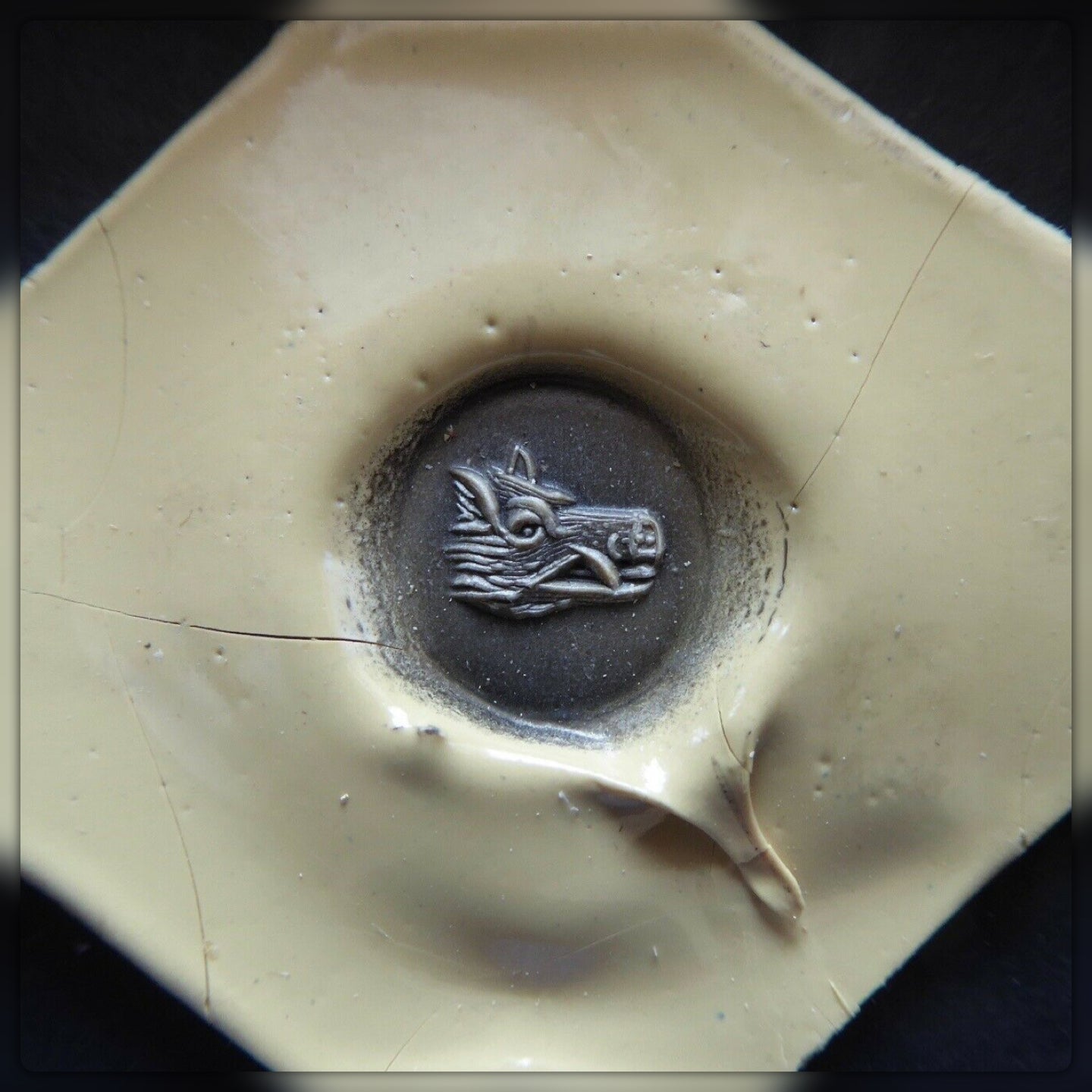 Rare White Wax Seal Impressions - 1800's