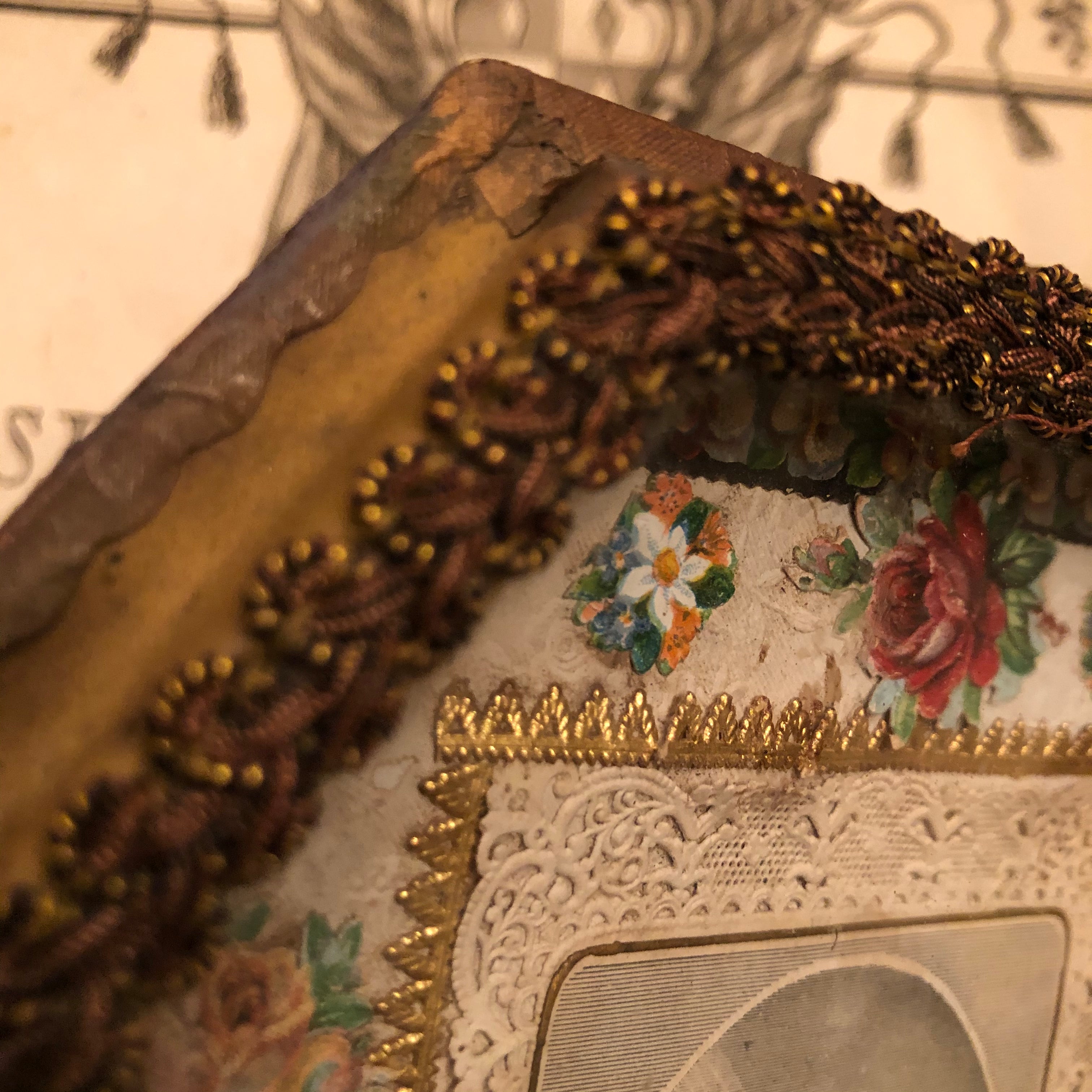 1800's French Religious Relic of Saint Augustin