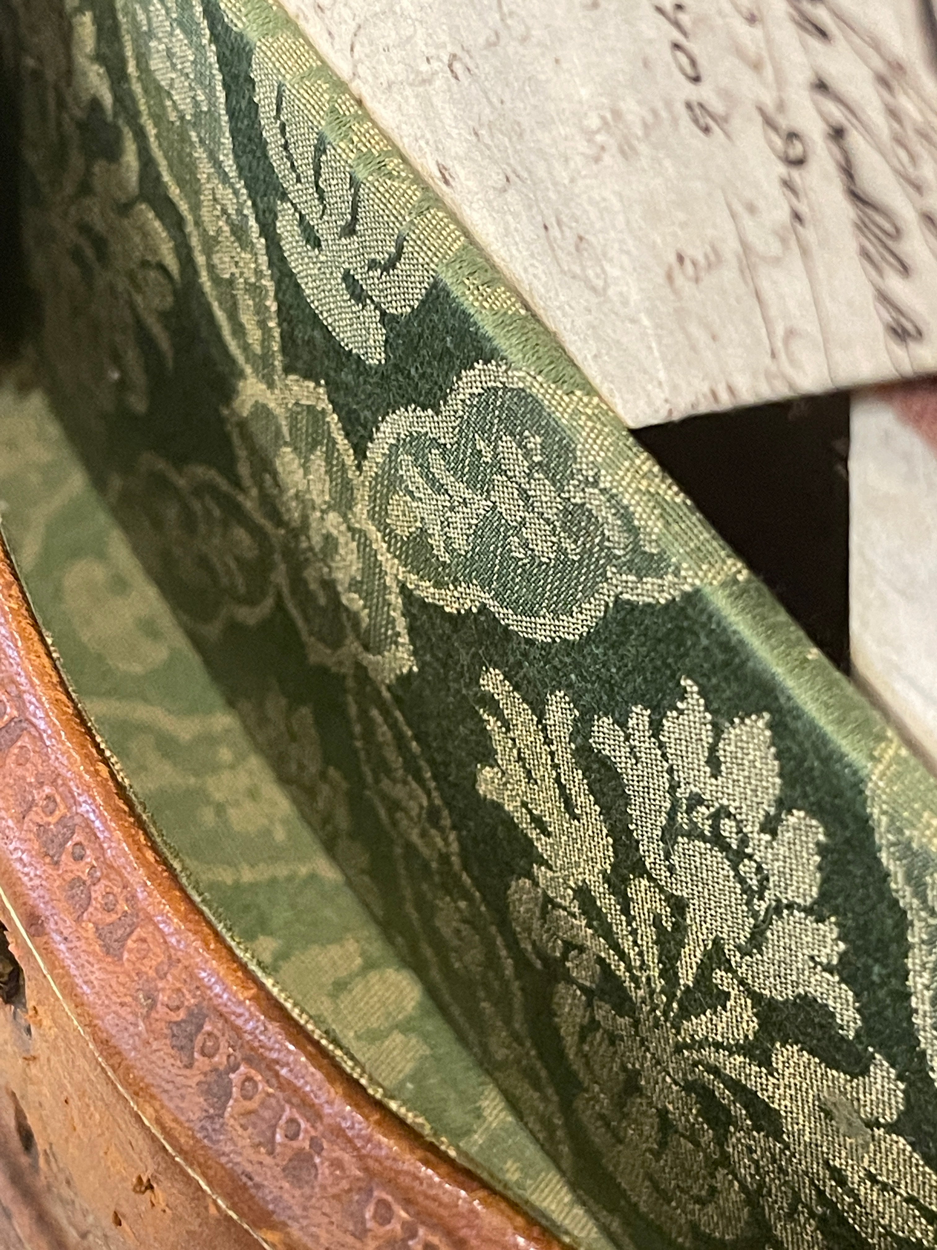 Leather 1800s Fabric Interior Letterbox