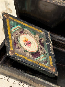 Antique 1800s St Clementine Paperolle Relic