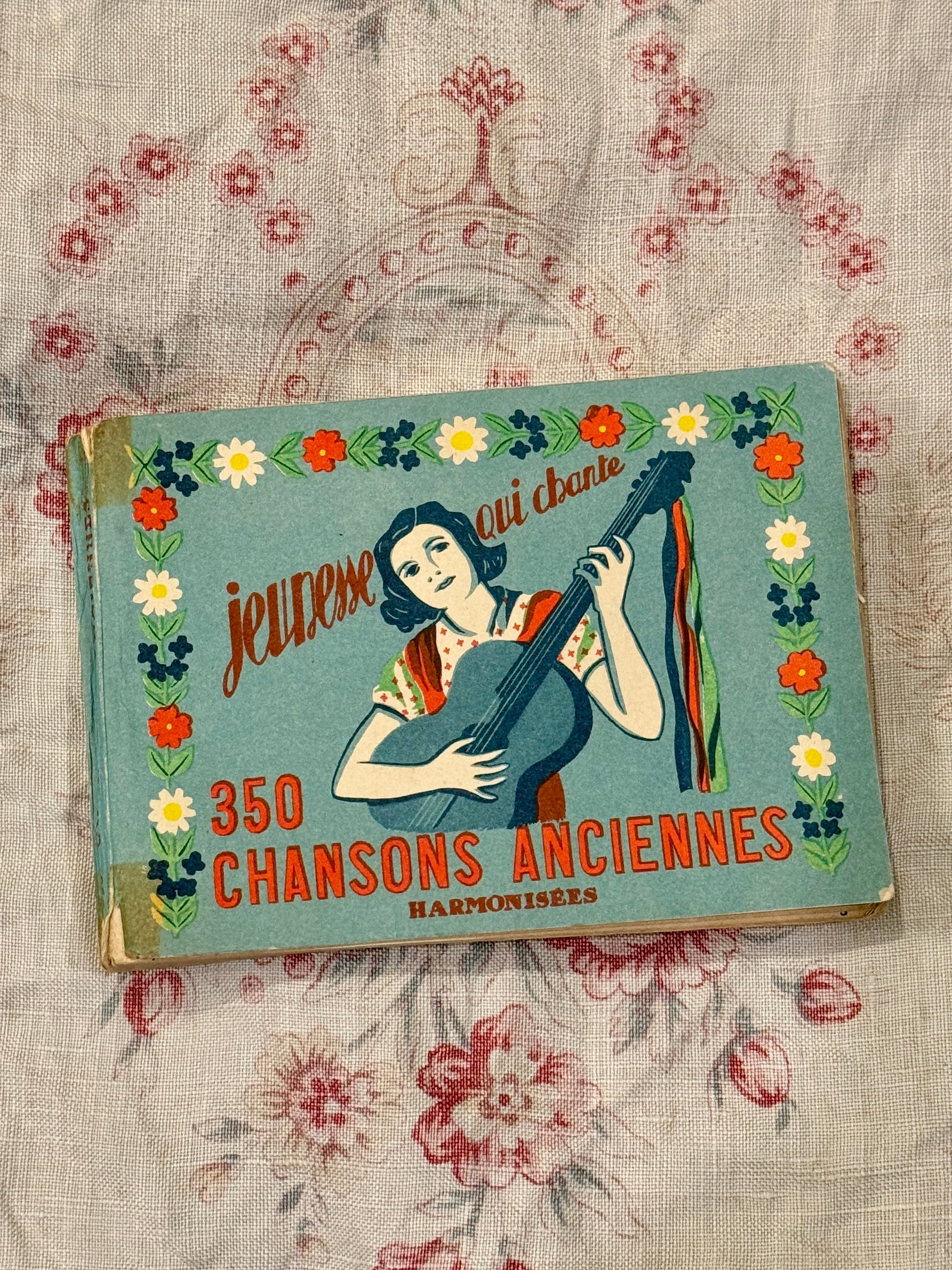 Antique French Songbook - Jeunesse Qui Chante 350 Chansons Anciennes