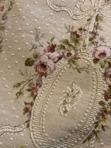 Antique French Tapestry Table Topper
