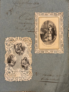 Antique French Canivet Holy Cards