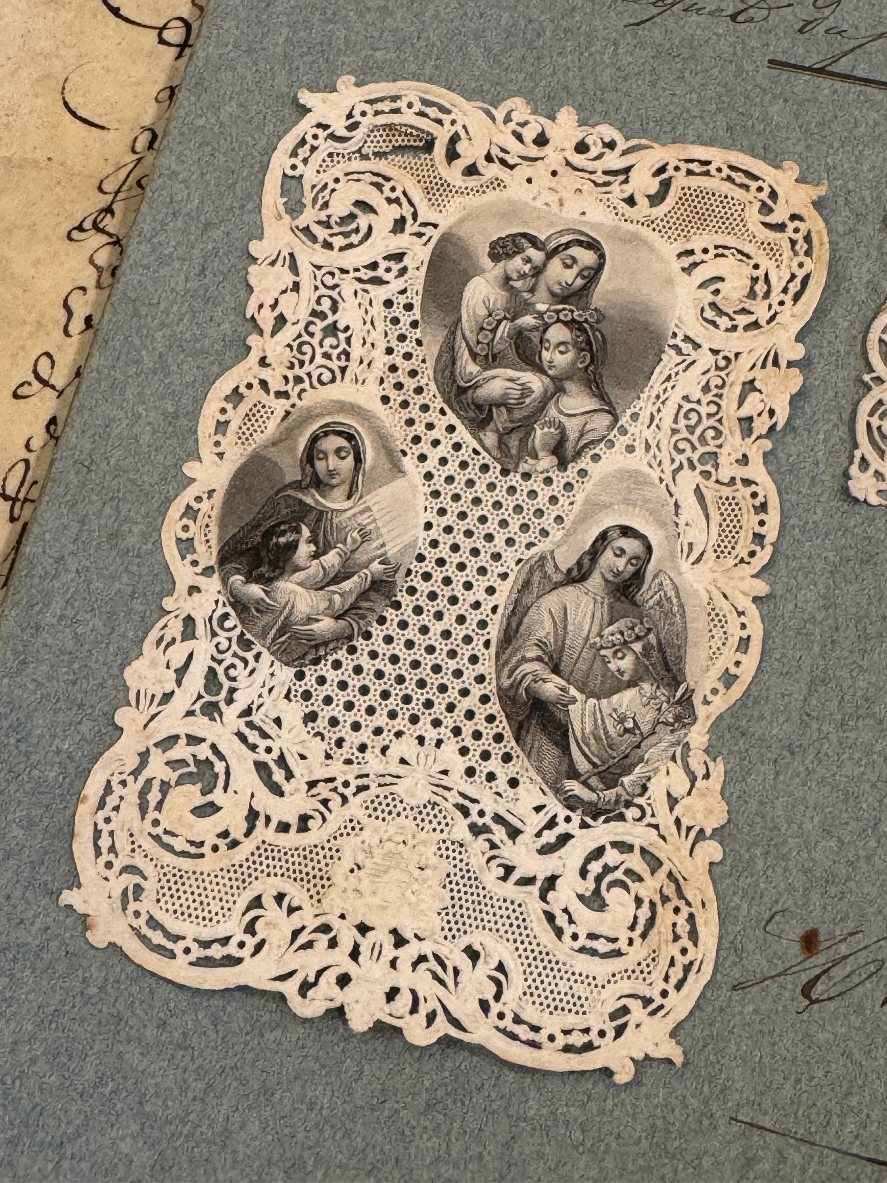 Antique French Canivet Holy Cards