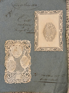 Antique French Canivet Holy Cards