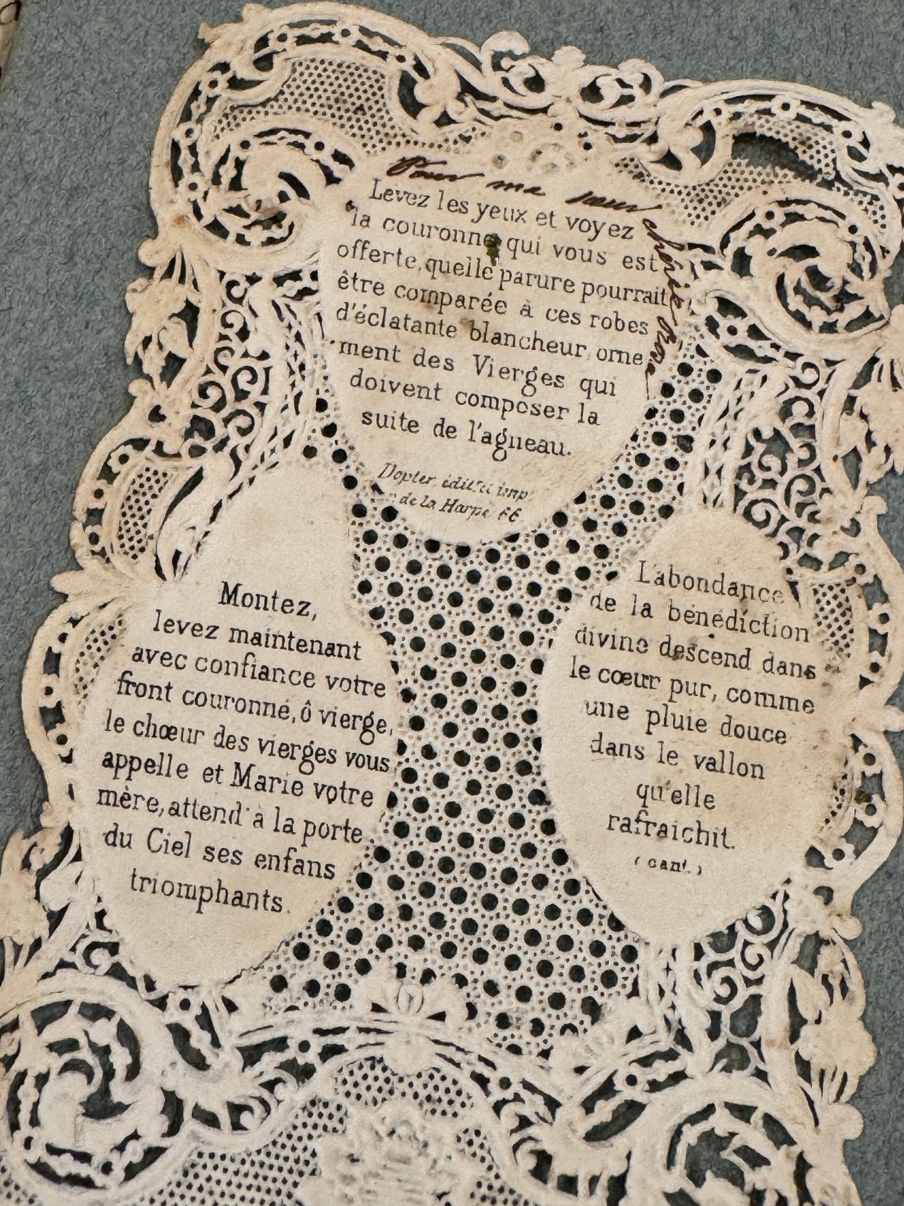 Antique French Canivet Holy Cards