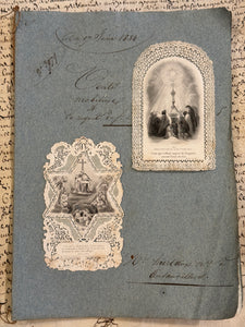 Antique French Canivet Holy Cards