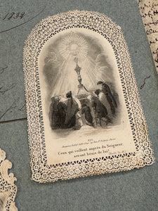 Antique French Canivet Holy Cards