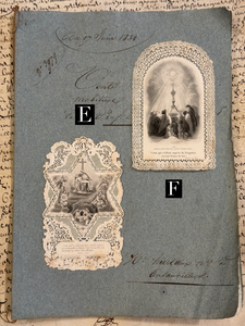 Antique French Canivet Holy Cards