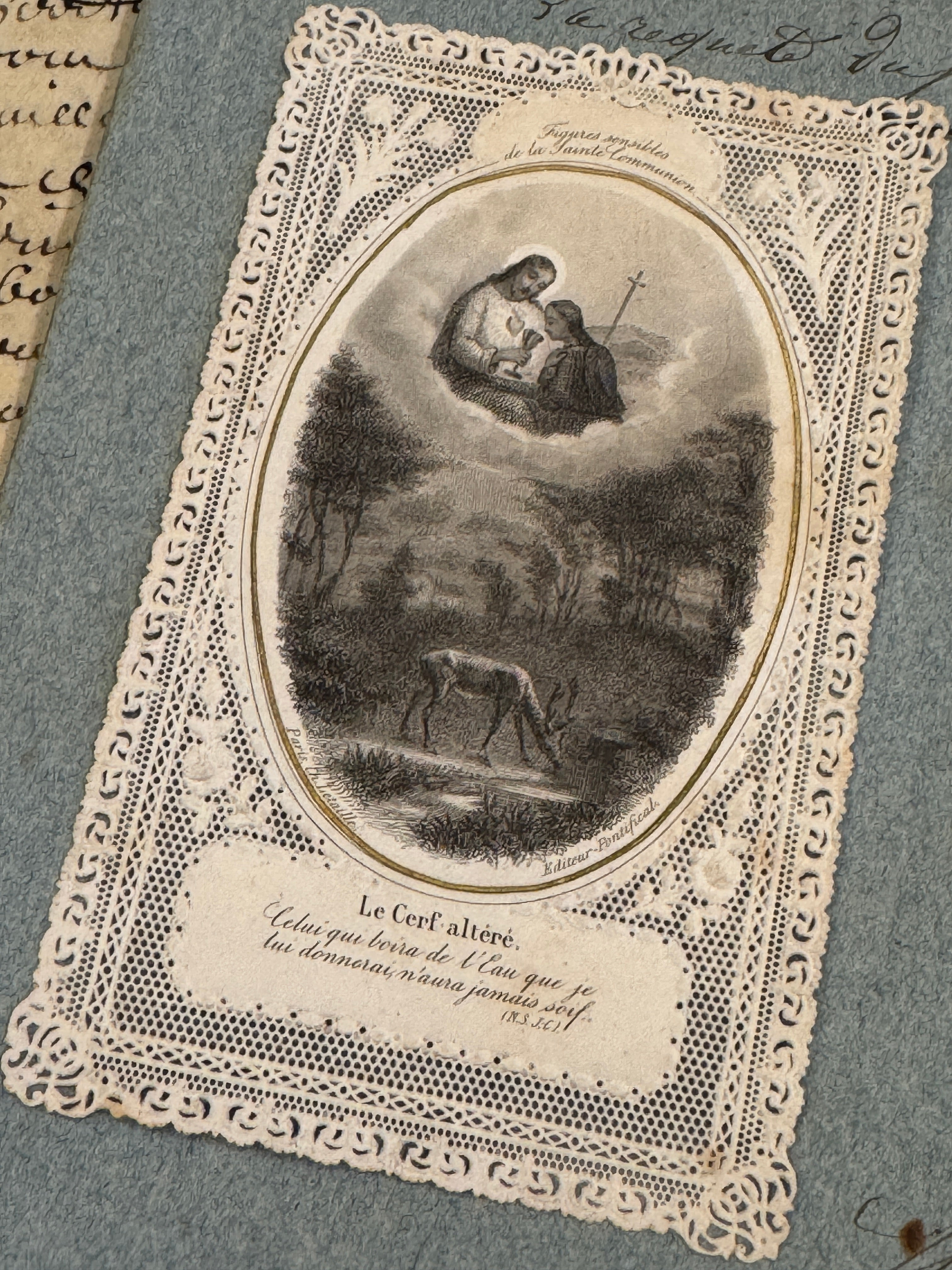 Antique French Canivet Holy Cards