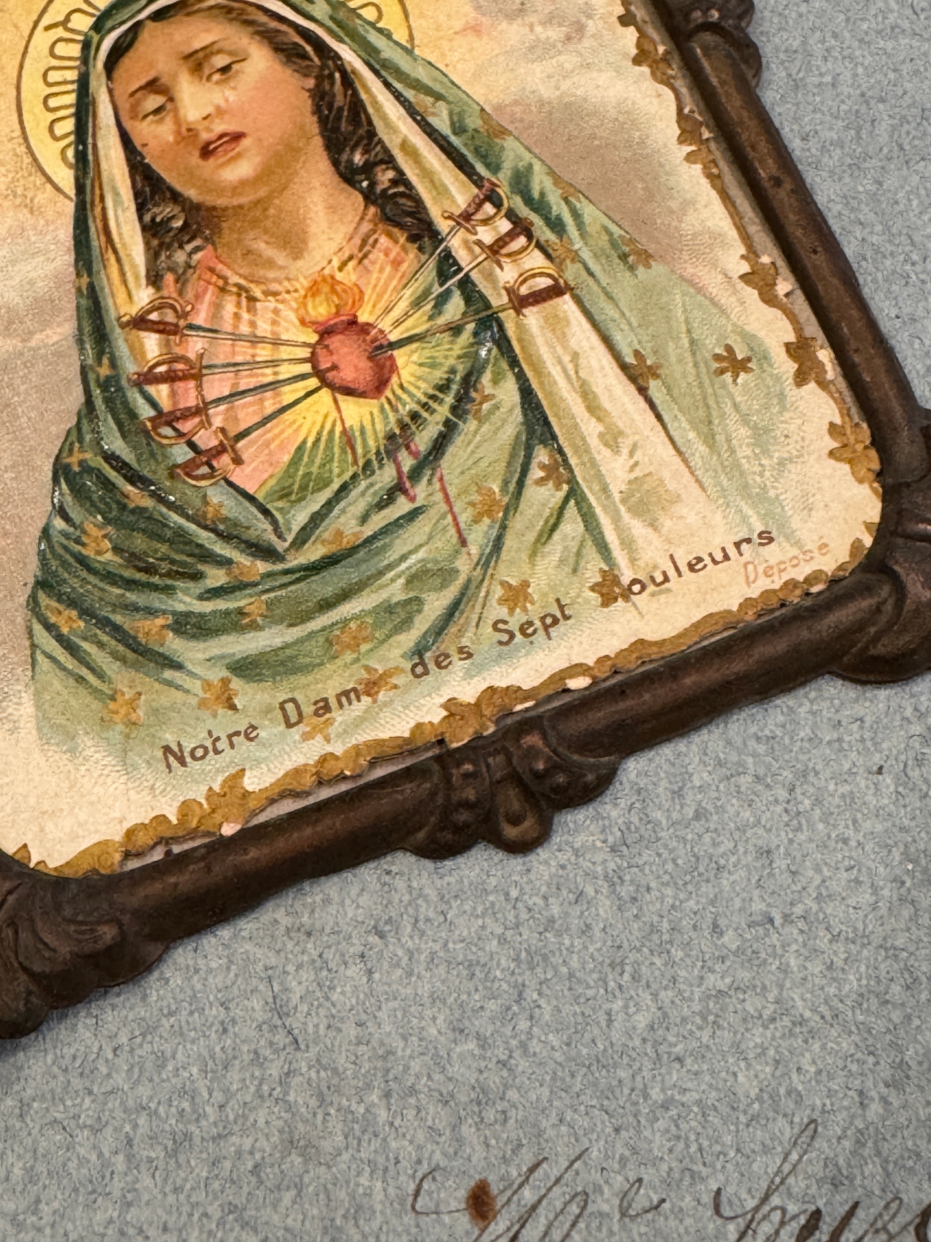 Early 1800s French Religious Icon