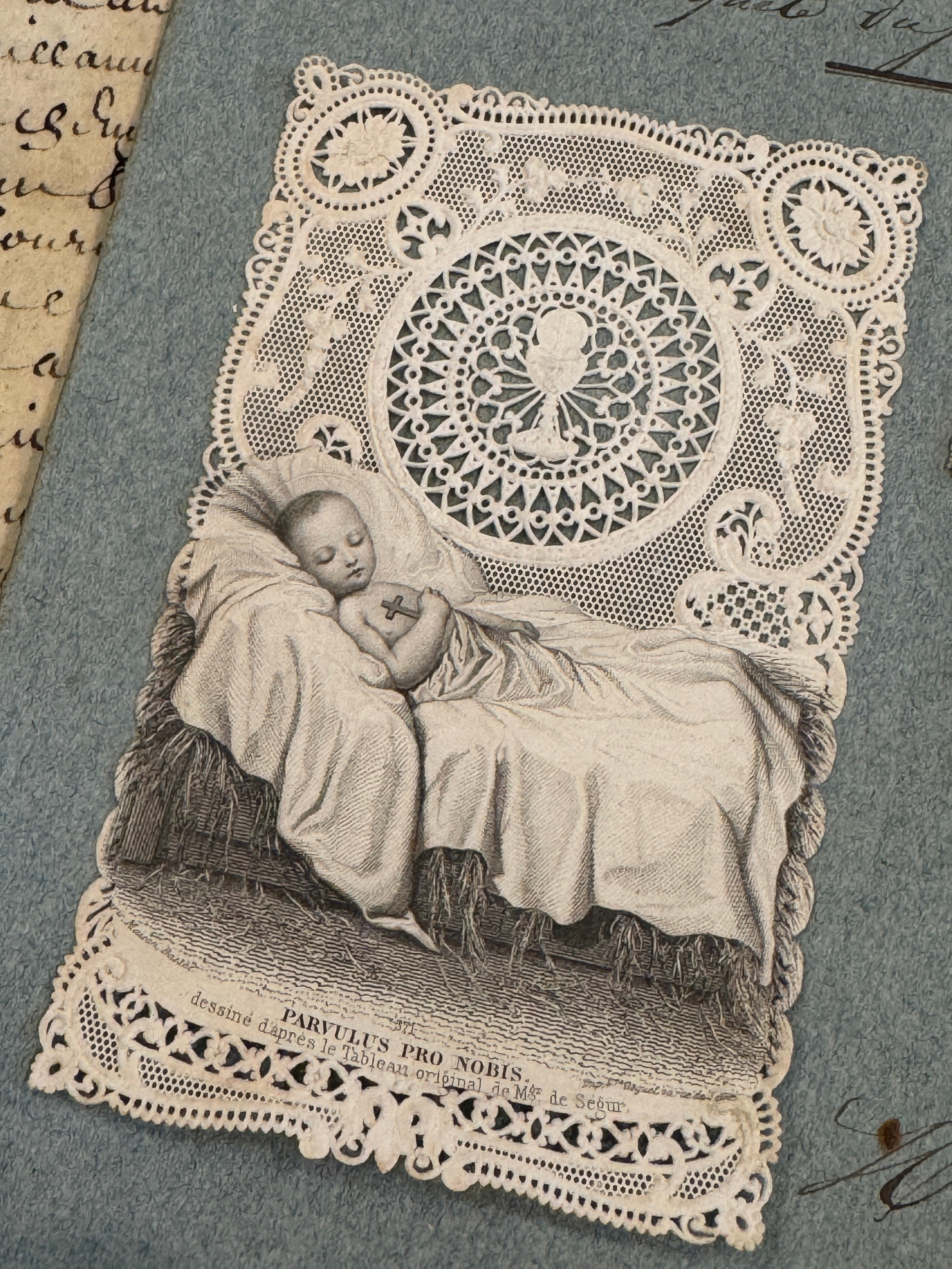 Antique French Canivet Holy Cards