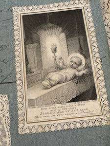 Antique French Canivet Holy Cards