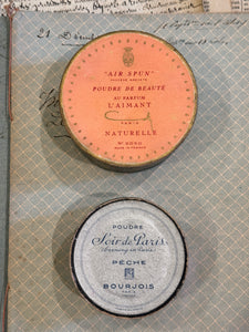 Antique French Powder Boxes from Paris