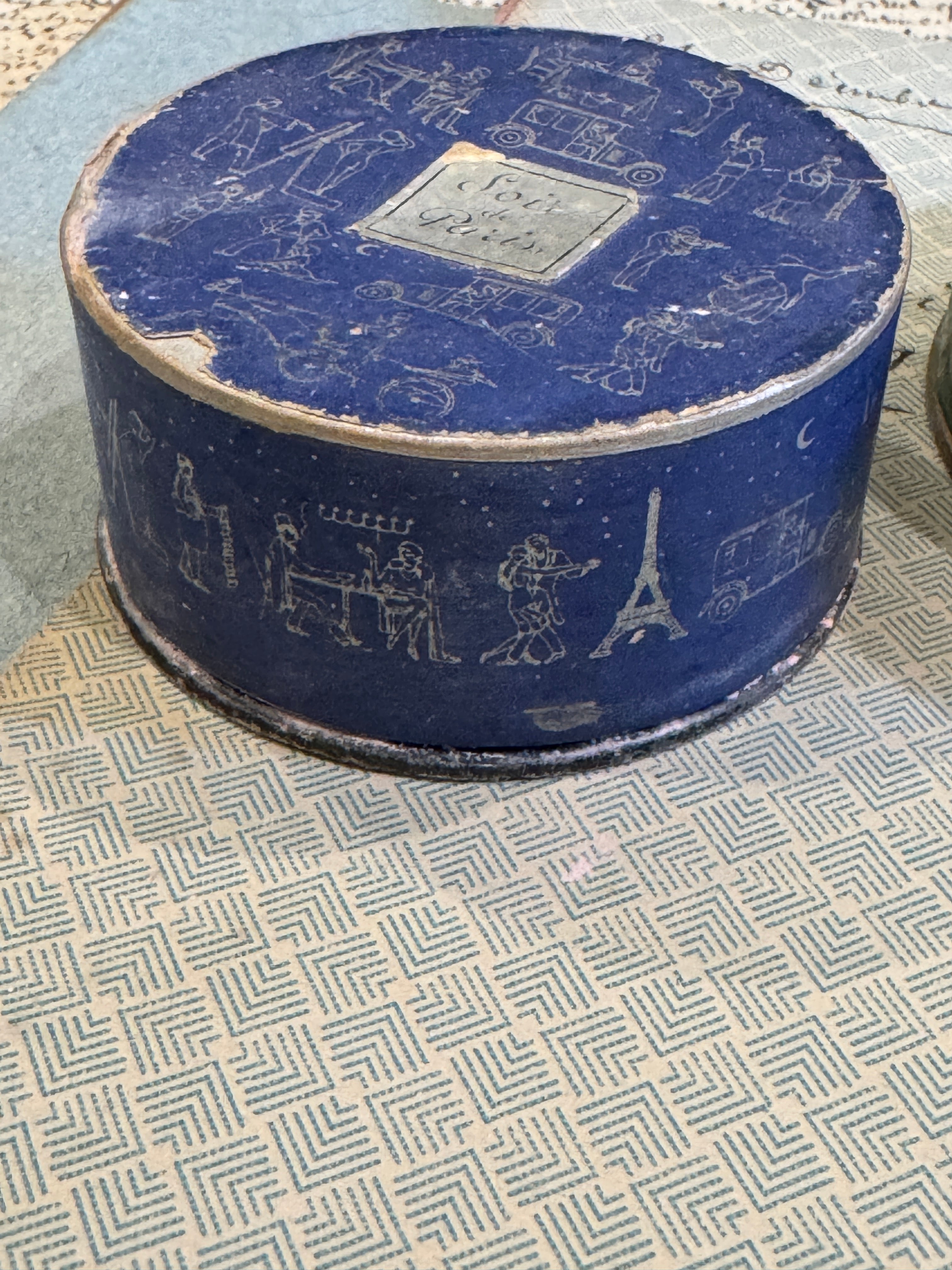 Antique French Powder Boxes from Paris