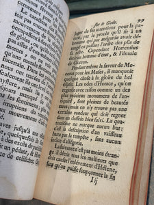 Antique French 1753 Papier Dominote Book