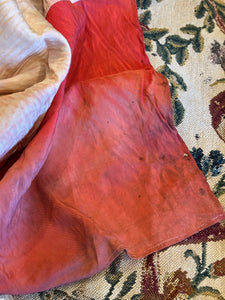 Large Antique Tricolor French flag