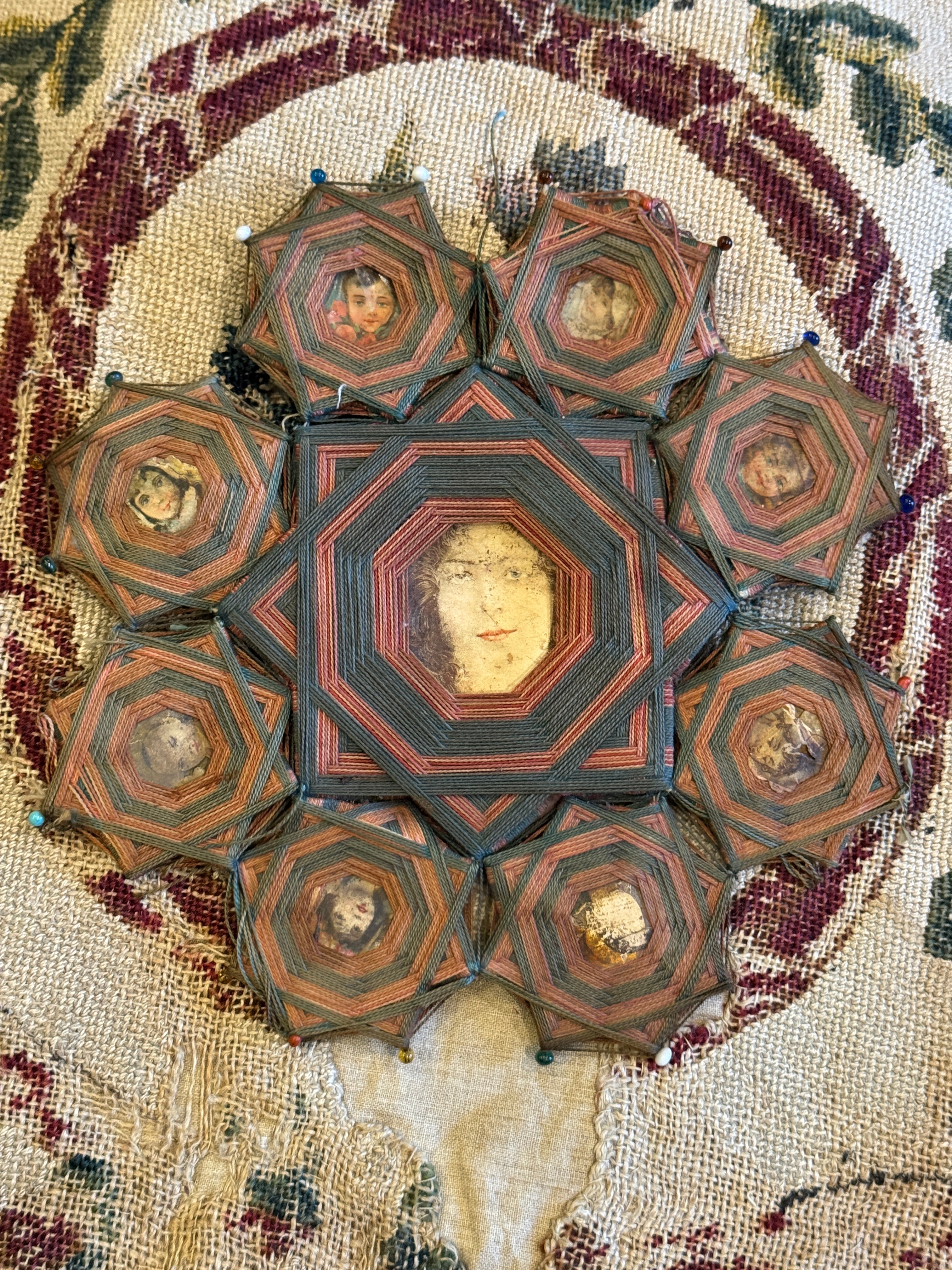 Antique French String Thread Frames With Photos