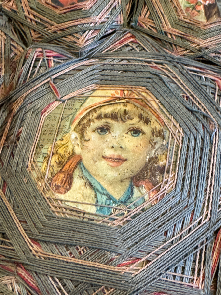 Frame With Thread Antique French String Thread Frames With Photos – Monahan Papers