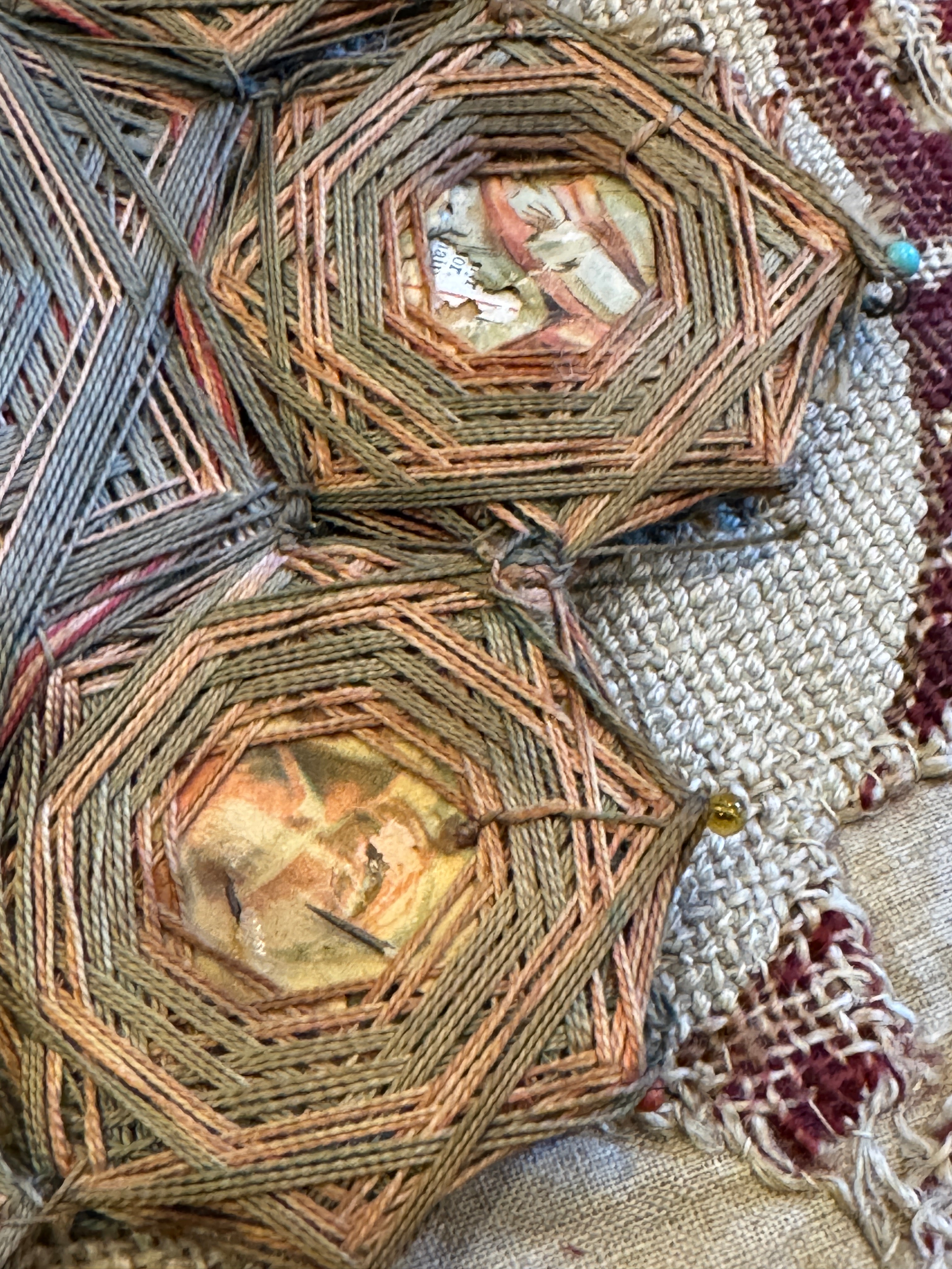 Antique French String Thread Frames With Photos