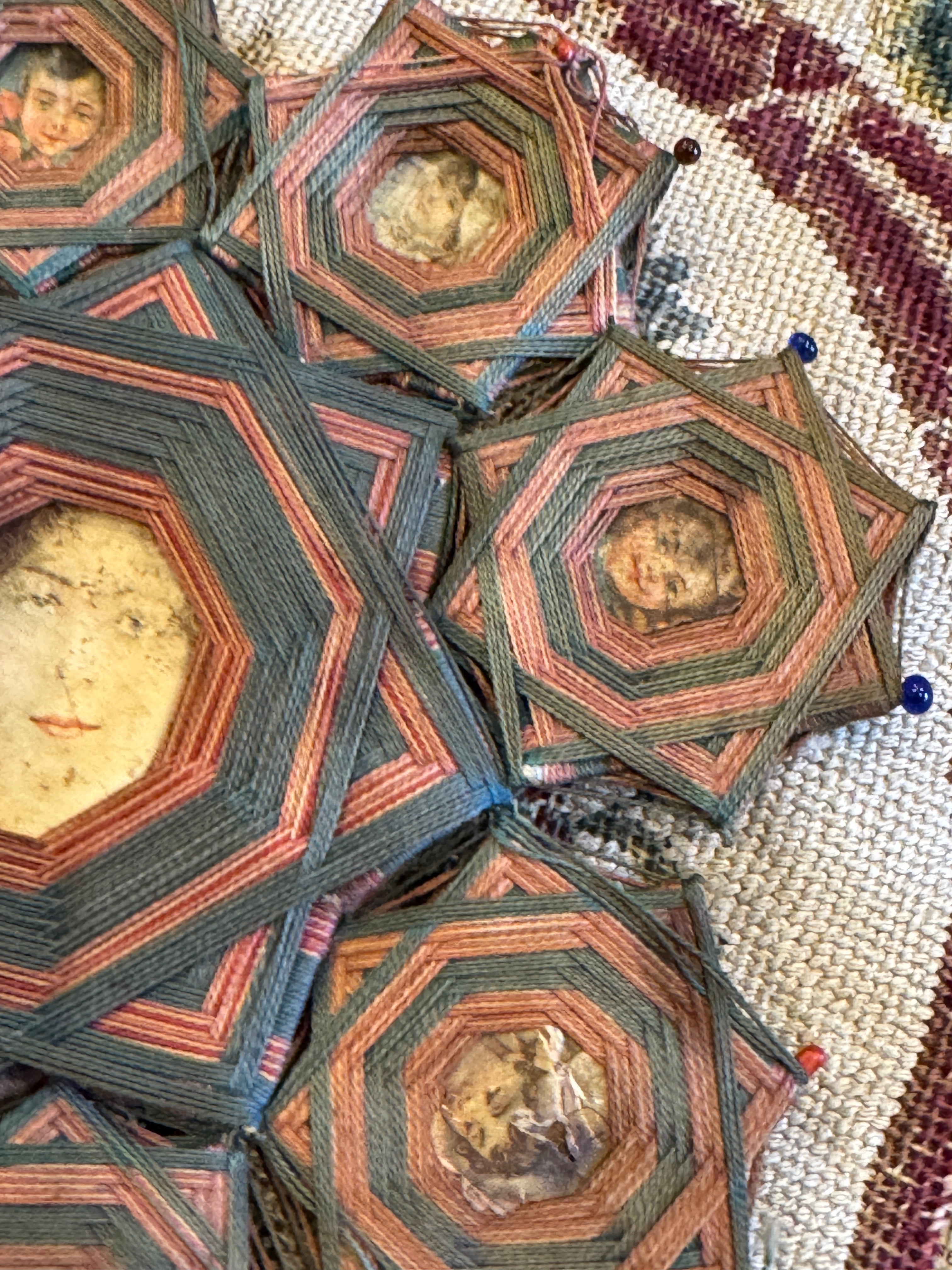 Antique French String Thread Frames With Photos