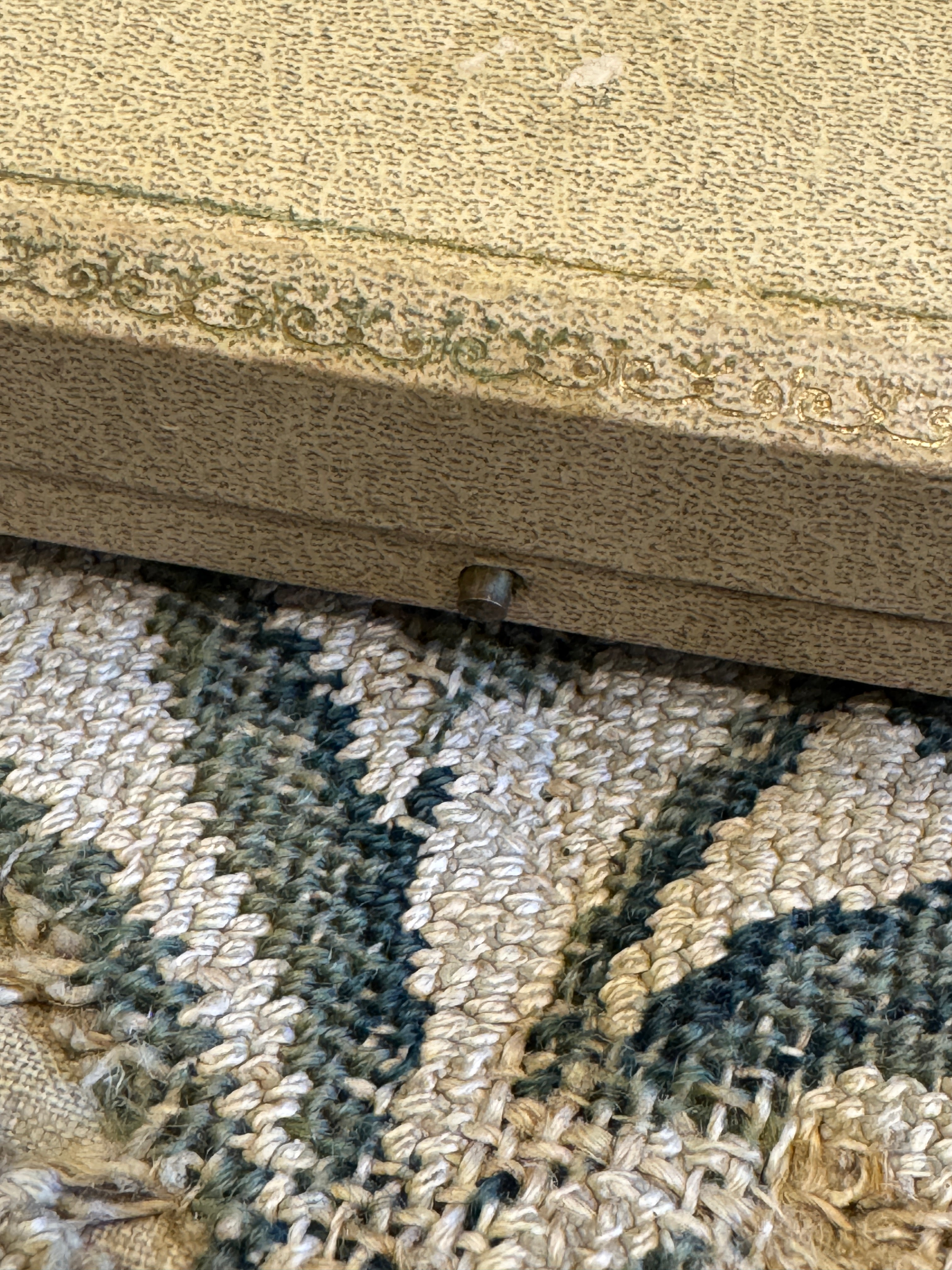 Antique 1800s French Silver Sewing Kit in Original Box