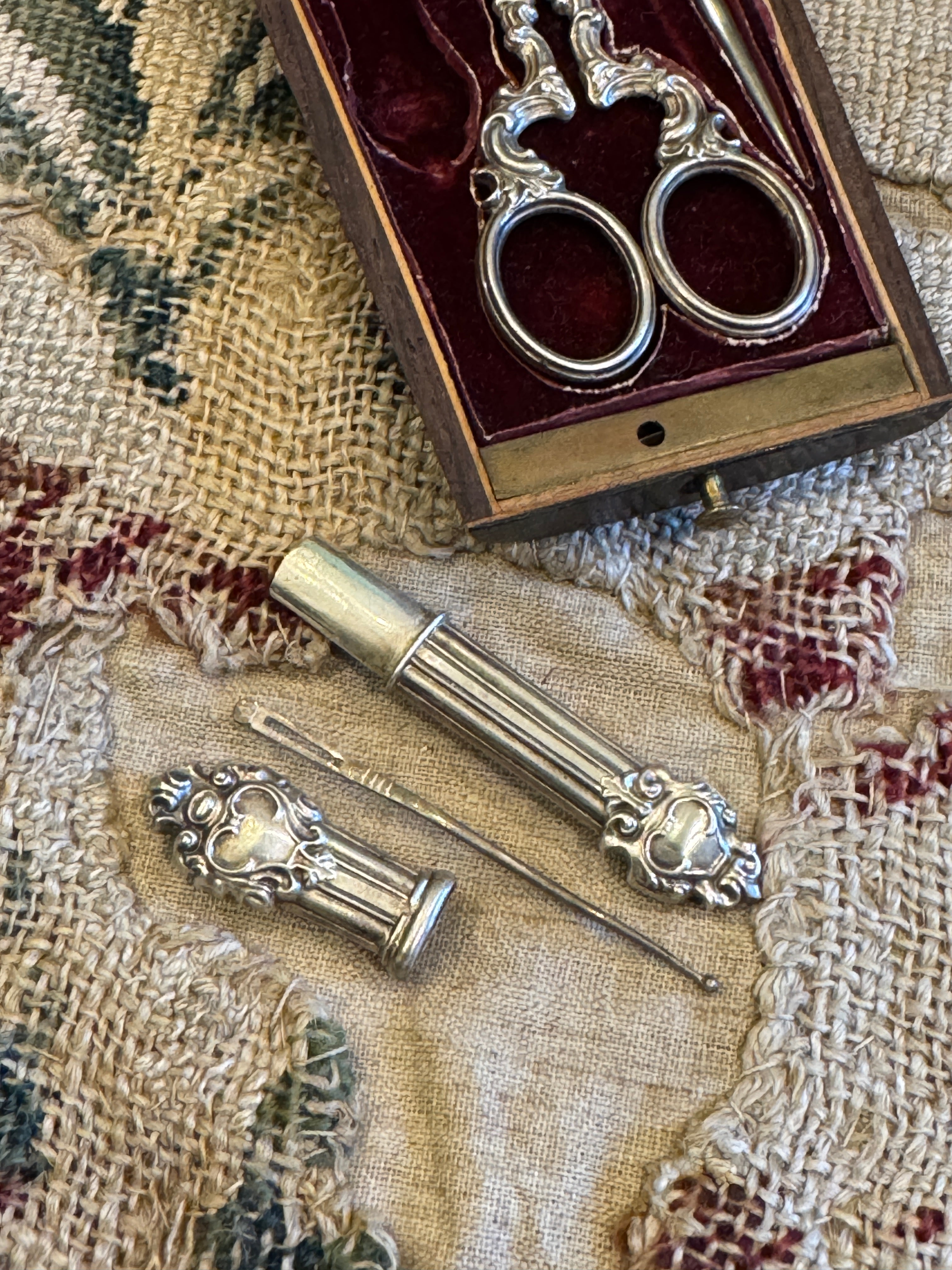 Antique French Sewing Etui