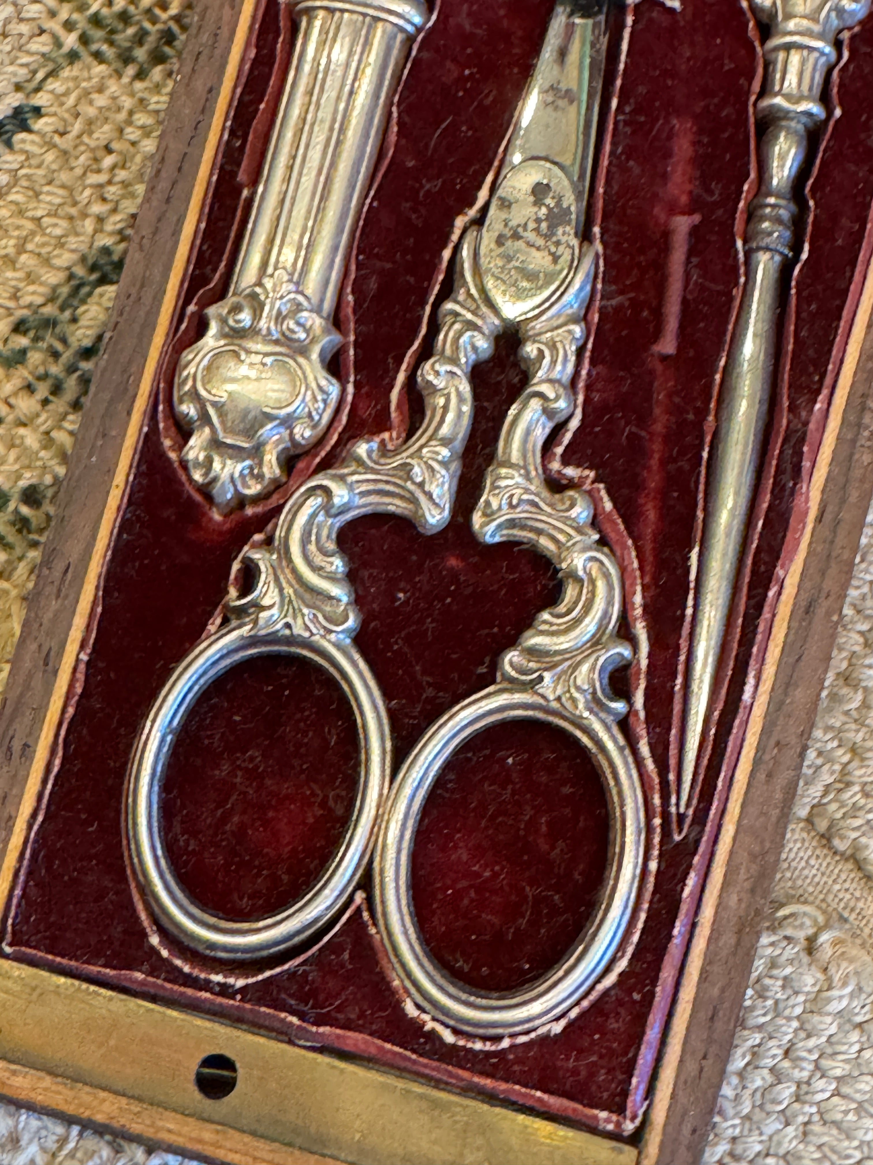 Antique French Sewing Etui