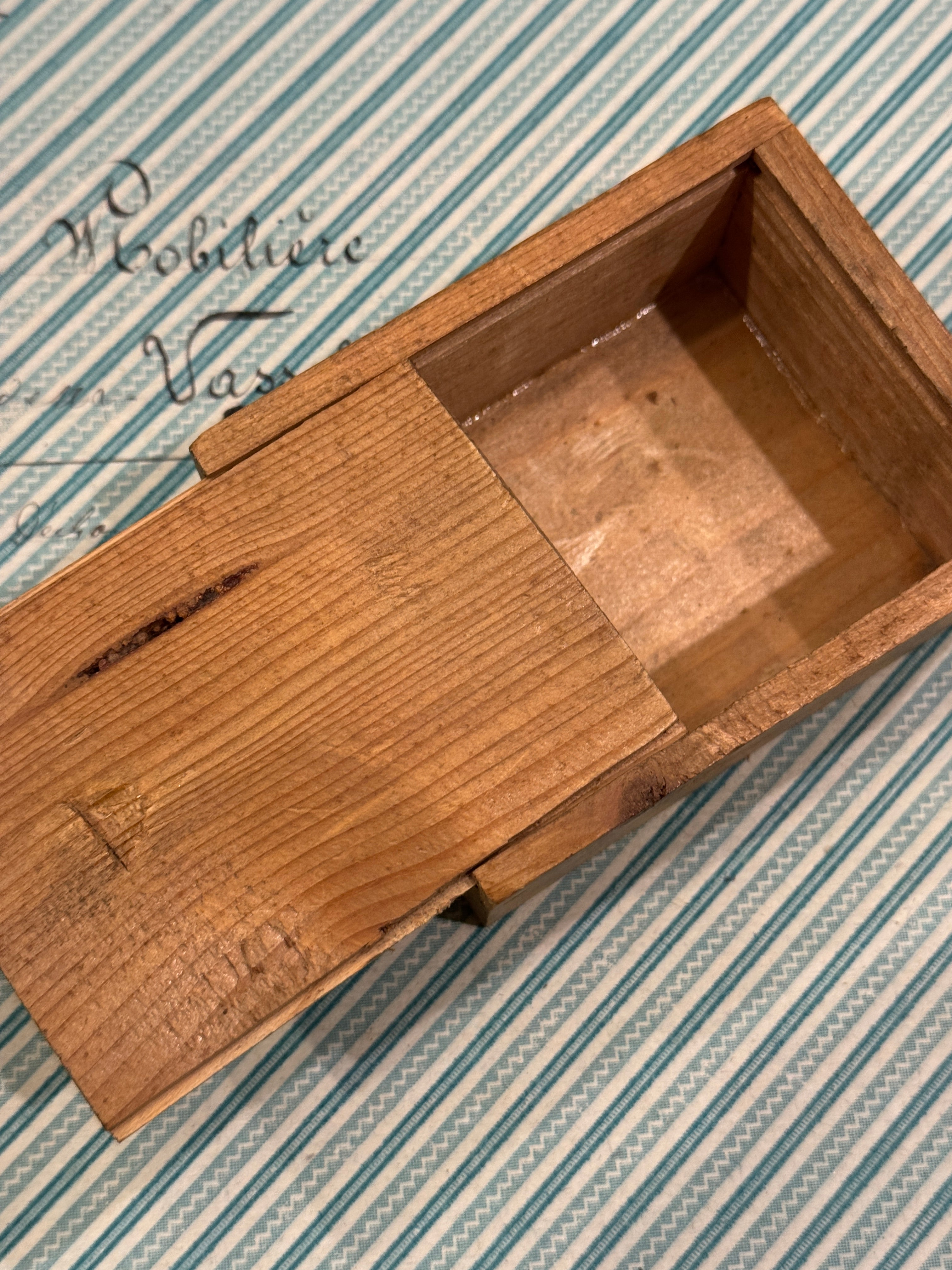 Antique French Watch/Jewelry Makers Box