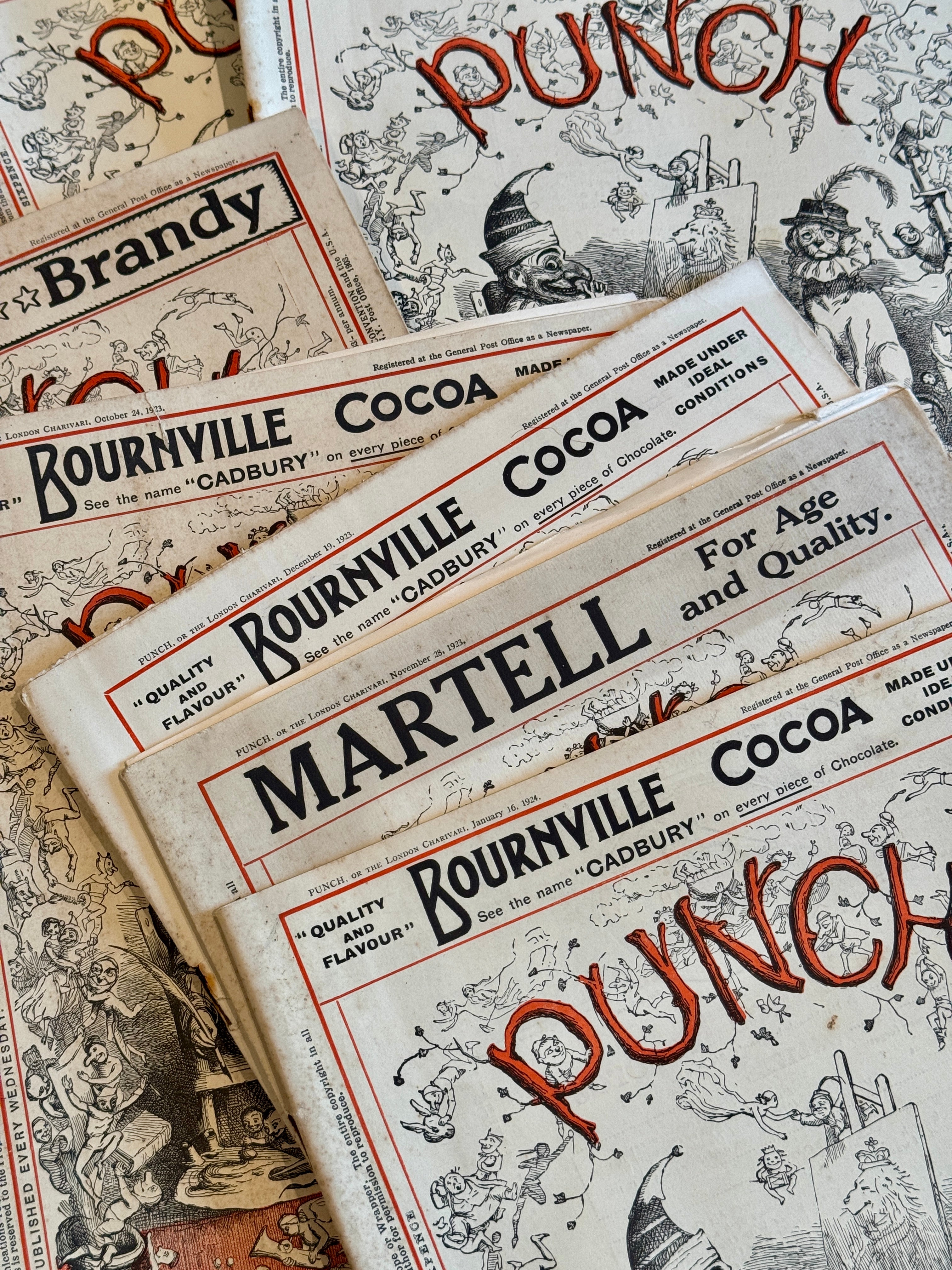 Punch Magazines - 1920s