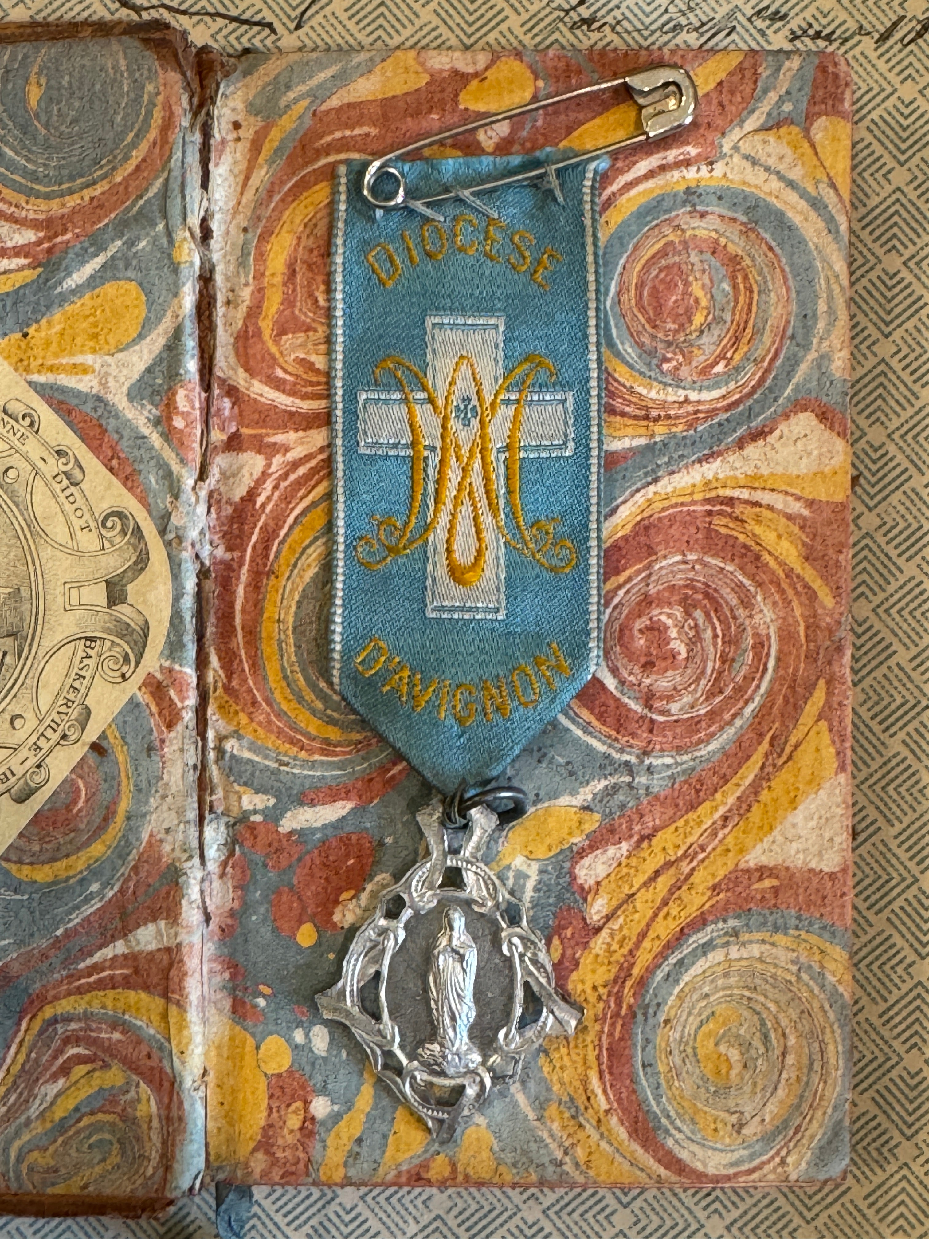 Vintage Diocese Davignon Protection Medal