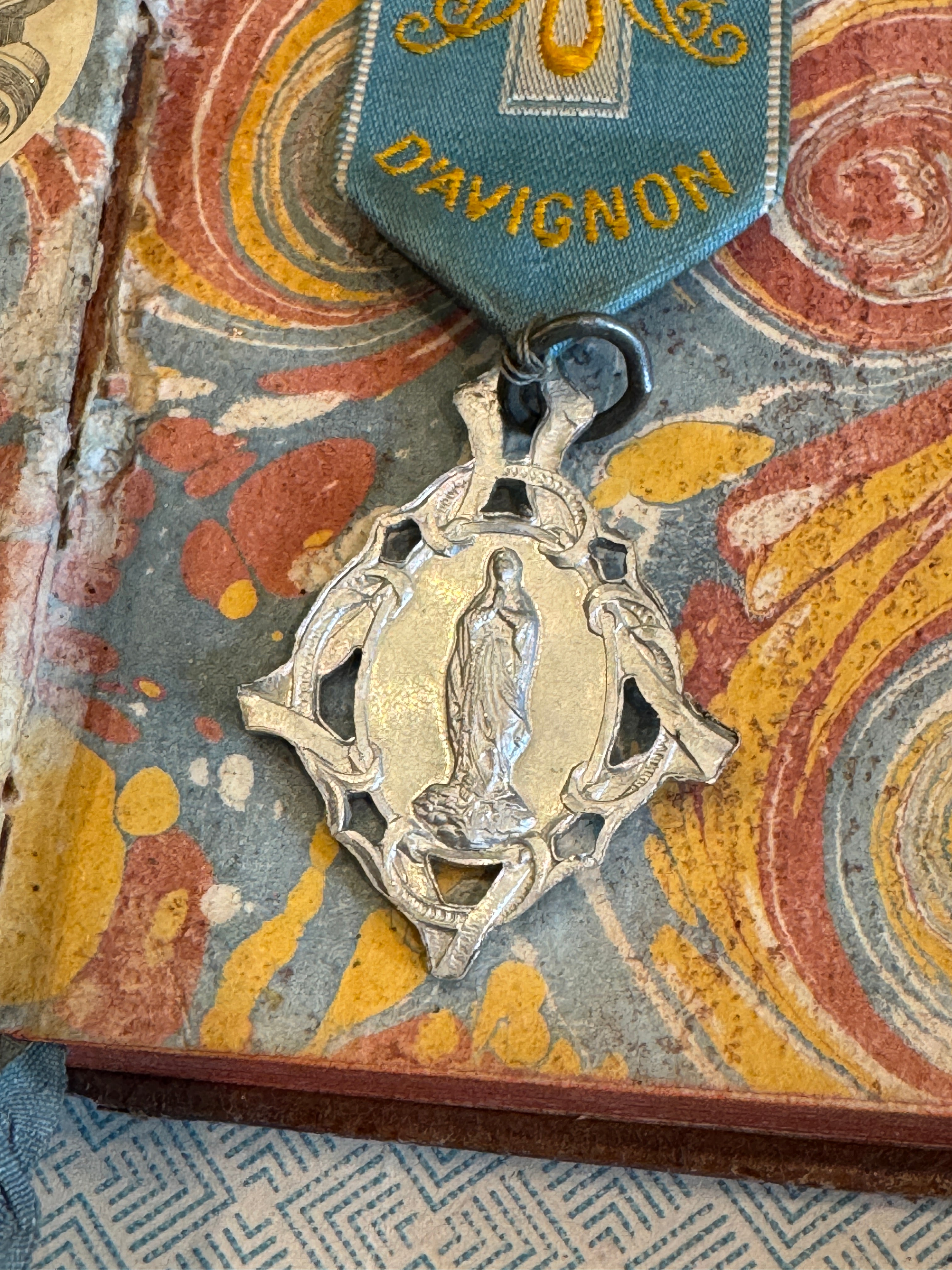Vintage Diocese Davignon Protection Medal