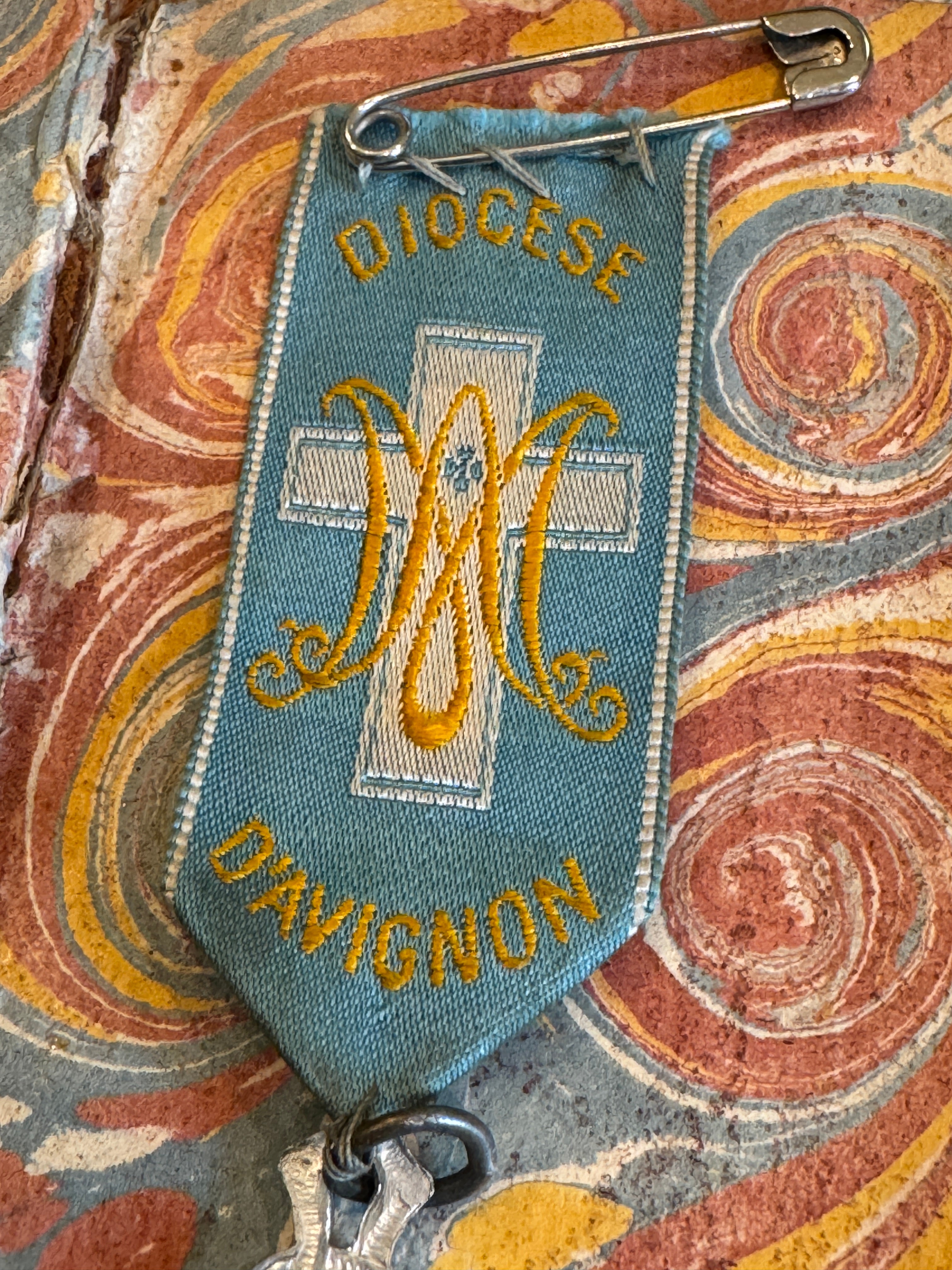Vintage Diocese Davignon Protection Medal