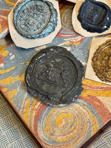 French 1700s - 1800s Wax Seal Collection