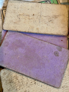 Set of 4 Vintage French Bingo/Loto cards