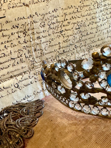 Large Antique French Saints Crown