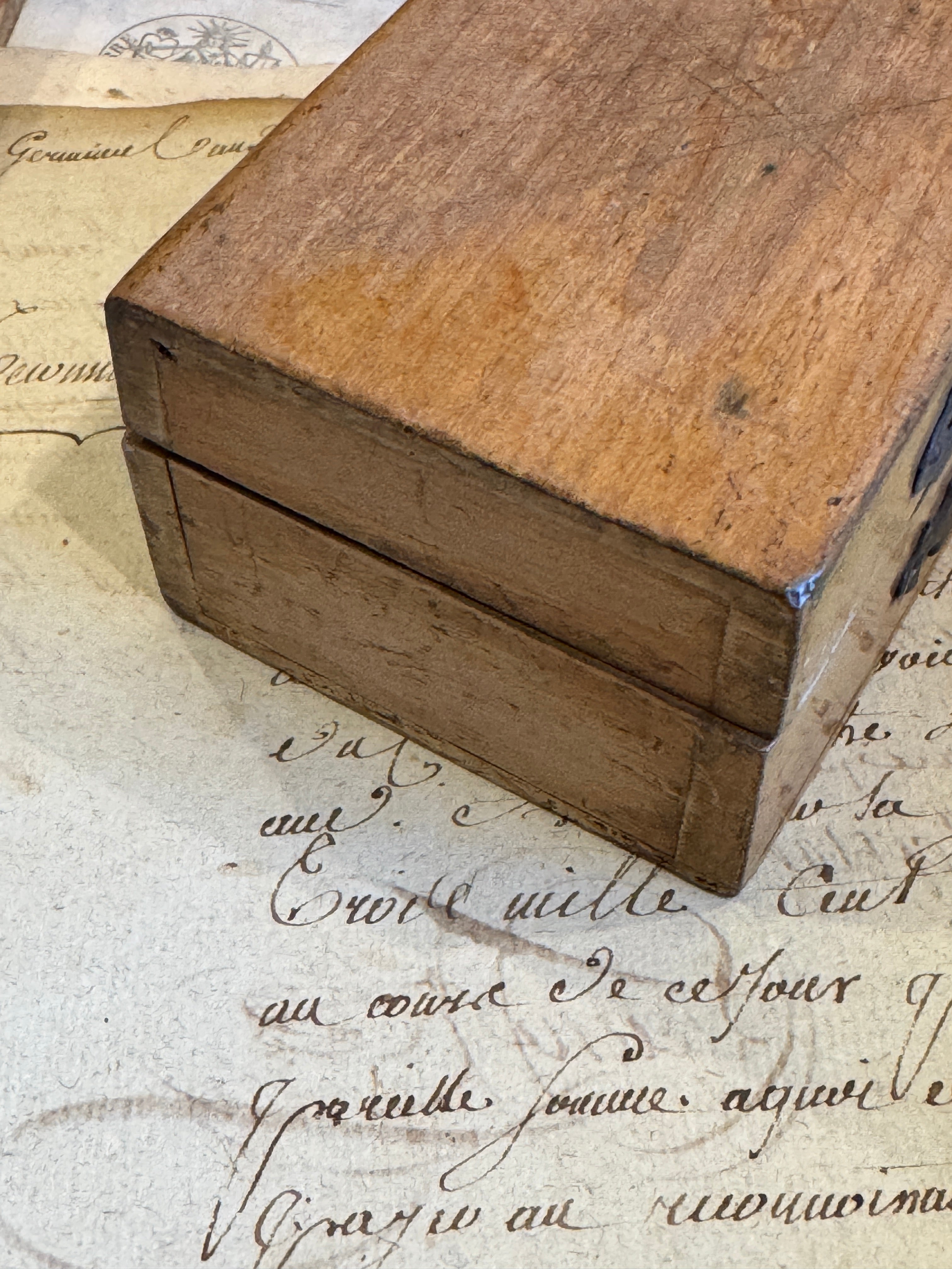 Rare French Piggy Bank Box