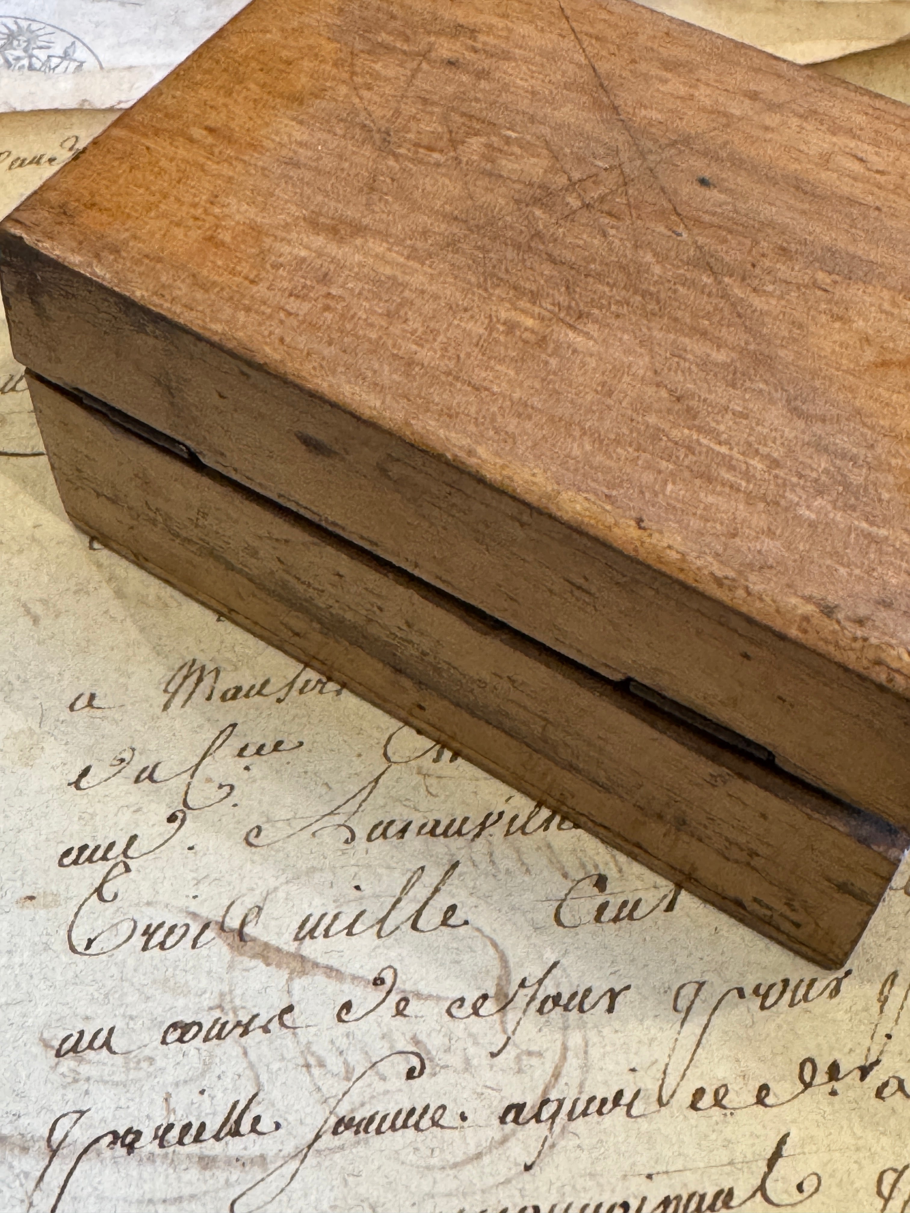 Rare French Piggy Bank Box