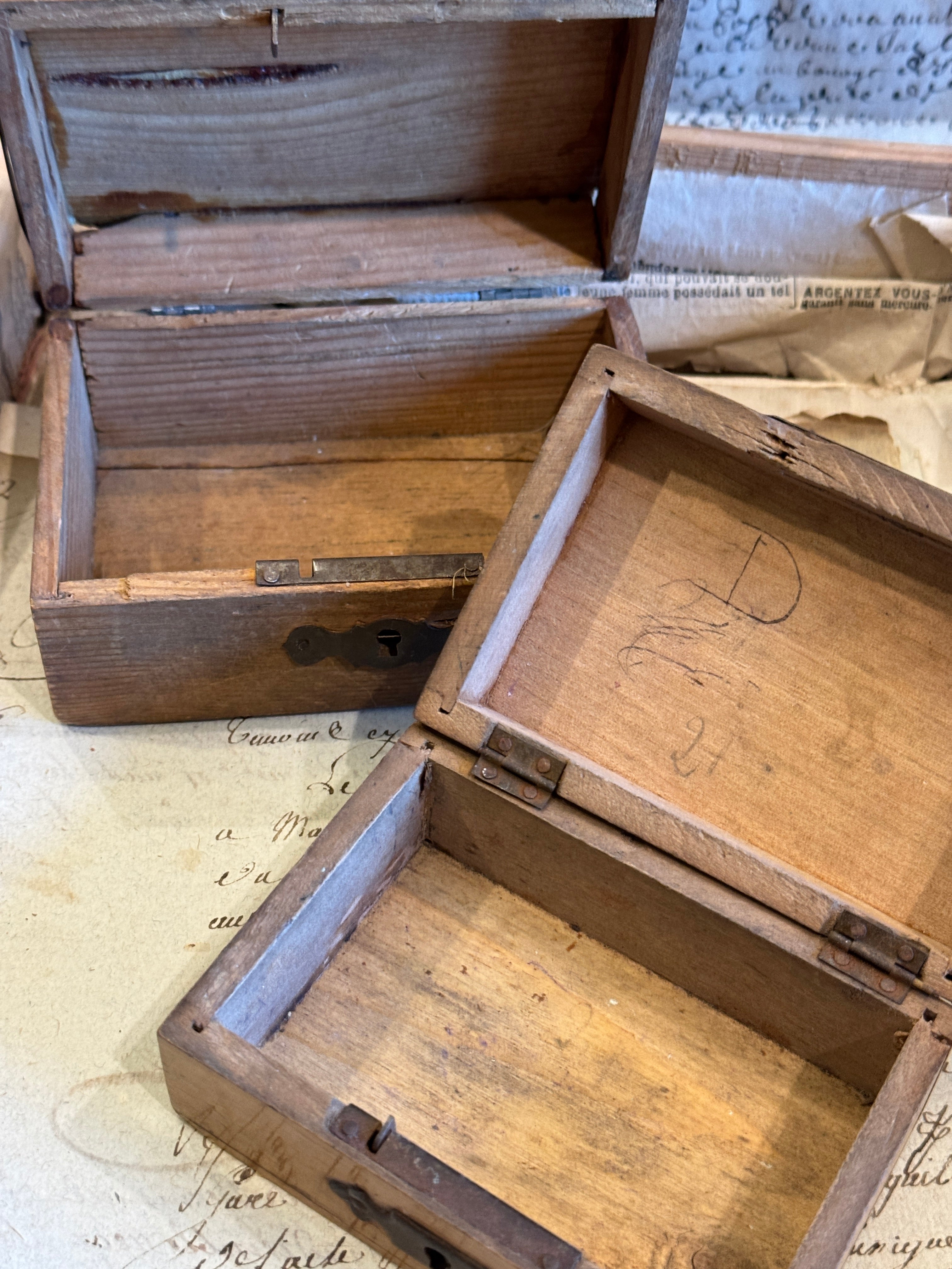 Rare French Piggy Bank Box