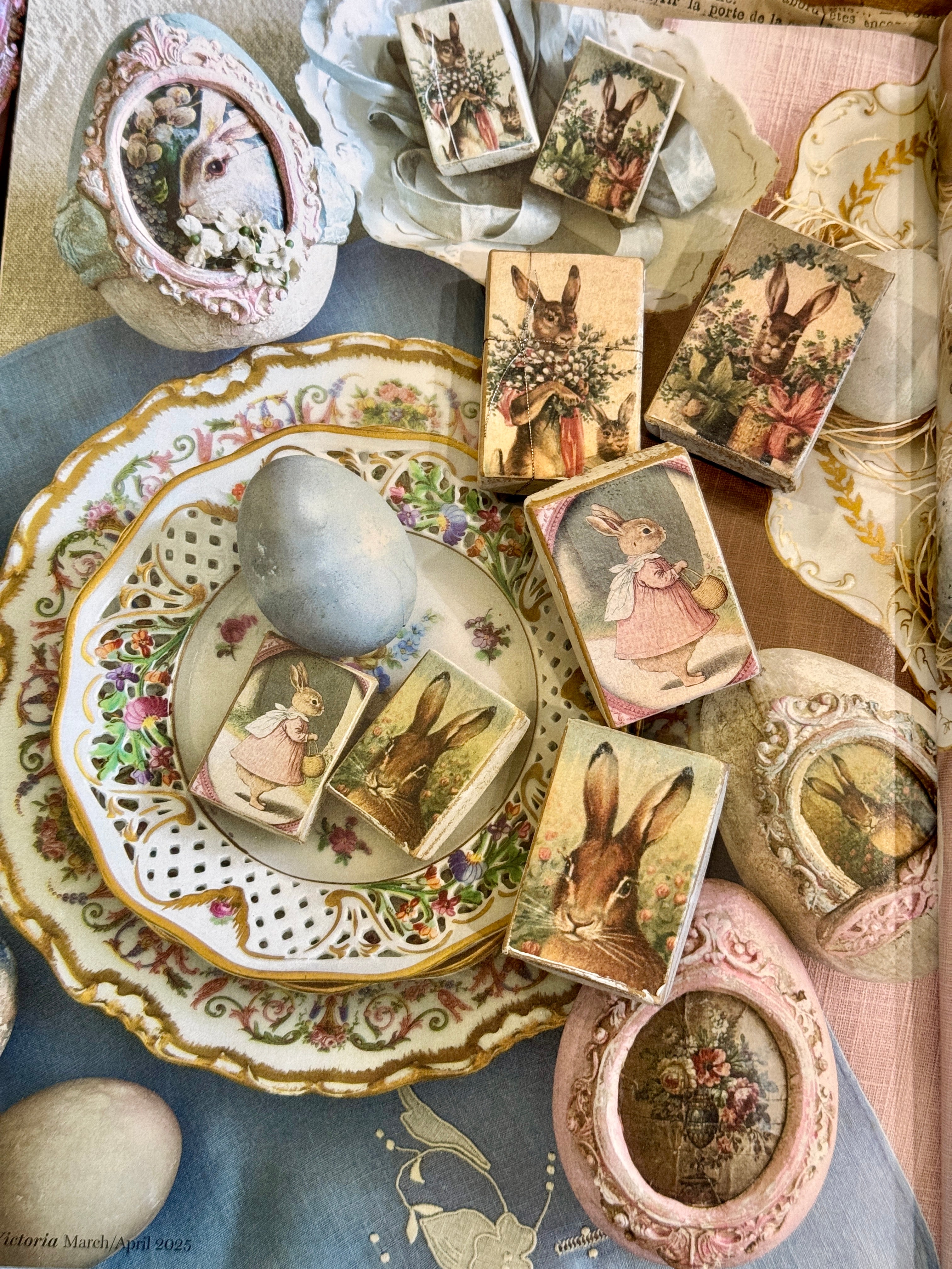 Paper Boxes as seen in Victoria Magazine